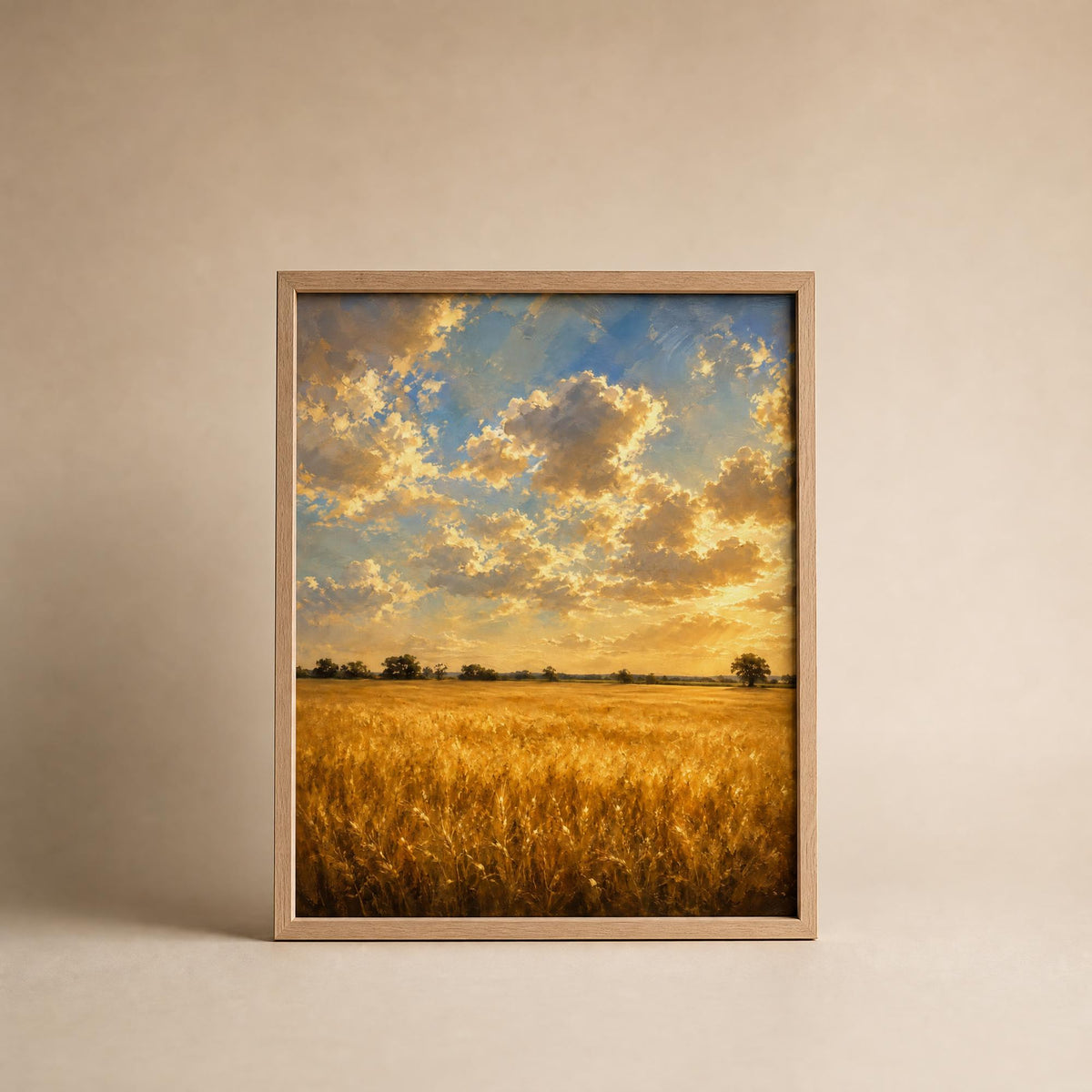 Poster - Golden Harvest Skies